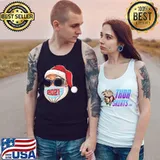 merry Christmas Santa 2021 Face MAsk Shirt Tank Top