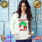 Merry Xmas Funny Cactus Santa Claus Men Women Kids Christmas T-Shirt