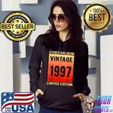 Nice 25 Year Old Gifts Vintage 1997 Limited Edition 25th Birthday T-Shirt
