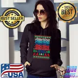 Nice american USA Freedom Political Protest Christmas Sweater T-shirt