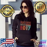 Nice awesome Since 2017 Vintage T-Shirt