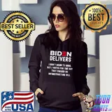 Nice biden Delivers Pro Biden Pro America Joe Biden T-Shirt