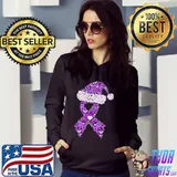 Nice Breast Cancer Awareness Flowers Christmas Shirt