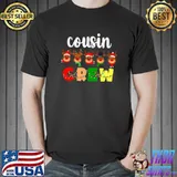 Nice Christmas Cousin Crew Reindeer Xmas Pajamas T- Unisex