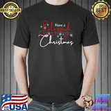Nice Christmas Novelty have a blessed Christmas T-shirt