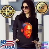 Nice Dennis rodman face shirt