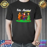 Nice Feliz navidad los tres reyes magos three wise men kings shirt