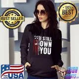 Nice Gun USA Flag American Football I Still Own You (on back) T Shirt