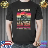 Nice kids 2 Year Old Garbage Truck Birthday Boy Girl 2nd Birthday T Shirt