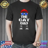 Nice mens Funny Cat Lover Dad Gift The Cat Dad T-s Unisex