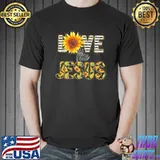 Nice Official Sunflower Love Like Jesus Shirt