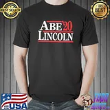Nice Premium Abe Lincoln 2020 Election Shirt Unisex