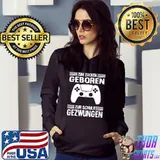 Nice PS5 Console Gamer Zum Zocken Geboren Unisex T-Shirt