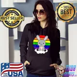 Nice rainbow Sweet Rabbits T-Shirt