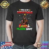 Nice this Is My Christmas Pajama Doberman Dog Xmas Tree T-s Unisex