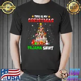 Nice this Is My Christmas Tree Pajama Jack Russell Terrier Dog T-s Unisex