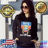 Nice Top Star Wars Baby Yoda Hug Rite Aid I Can’t Stay At Home COVID-19 Shirt