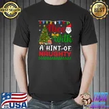 Nice with a hint-of naughty funny christmas pajama T-s Unisex