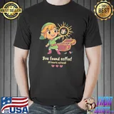 Nice you Found Coffee All Hearts Restored Shirt Unisex