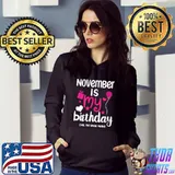 November Is My Birthday Month Yep The Whole Month Premium T-Shirt