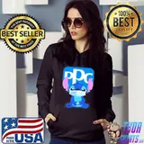 Official Baby stitch face mask hug ppg logo shirt