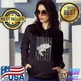 Official bass Fishing American Camo USA Flag for Fisherman on back T-Shirt