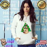 Official christmas Family Christmas Tree Holiday Pug Dog Lovers T-s Hoodie