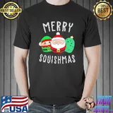 Official Classic Cute Squishmallow Merry Squishmas Ugly Sweater Family Pjs T-Shirt