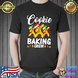 Official Cookie Baking Crew Family Christmas Gingerbread Team shirt