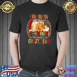 Official Dear Santa Sorry For All The FBombs It’s Been A Crazy Year Shirt