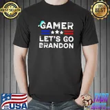 Official Gamer Let’s Go Brandon Family Matching Christmas Group T-Shirt