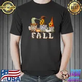 Official Happy Fall Y’all Gnome Cute Autumn Pumpkin Fall Funny T Shirt