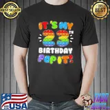 Official it's my 23 birthday boy girl pop it 23 years old birthday shirt