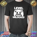 Official level Eight Unlocked 8 Birthday Birth Anniversary celebrate T-s Unisex