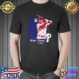 Official Philadelphia phillies bryce harper fanatics branded red 2021 nl mvp shirt