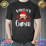 Official Santa’s Favorite Video Game Christmas Pajama Gaming family T-Shirt
