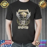 Official Skull Metallic Saints Shirt Unisex