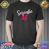 Official sweary AF Funny Swear Word Sarcastic T-Shirt Unisex