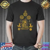 Official thailand tattoo magical sak yant thai 2 Sided Front and Back T-s Unisex