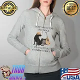 Official that’s What I Do I Pet Dogs I Play Guitars And I Know Things Shirt Full Zip Hooded