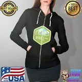 Official the Legend of Zelda Breath of the Wild Hyrule Field National Park Shirt Full Zip Hooded