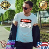 Official Warning overthinking kills your happiness Unisex