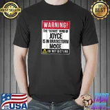 Official warning the genius mind of Joyce The Genius T-Shirt Unisex