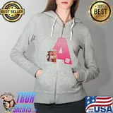 Original Aesthetic Roblox Girl Avatars Character Unisex T-Shirt Full Zip Hooded