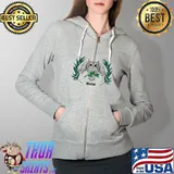 Original Athena Cabin Symbol Owl Unisex Hoodie Full Zip Hooded