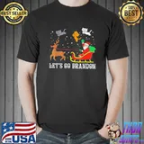 Original Christmas Let’s Go Branson Brandon Santa Claus Xmas Gift T-Shirt