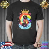Original Colorful Tie Dye 8 Years Old Girls 8th Birthday 2013 T Shirt