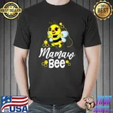 Original Family Bee Shirts Mamaw Birthday First Bee Day Outfit T Shirt
