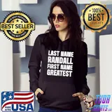 Original Family Surname Randall Funny Reunion Last Name Tag T Shirt