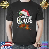Original Granny Claus Shirt Christmas Pajama Family Matching Xmas T Shirt